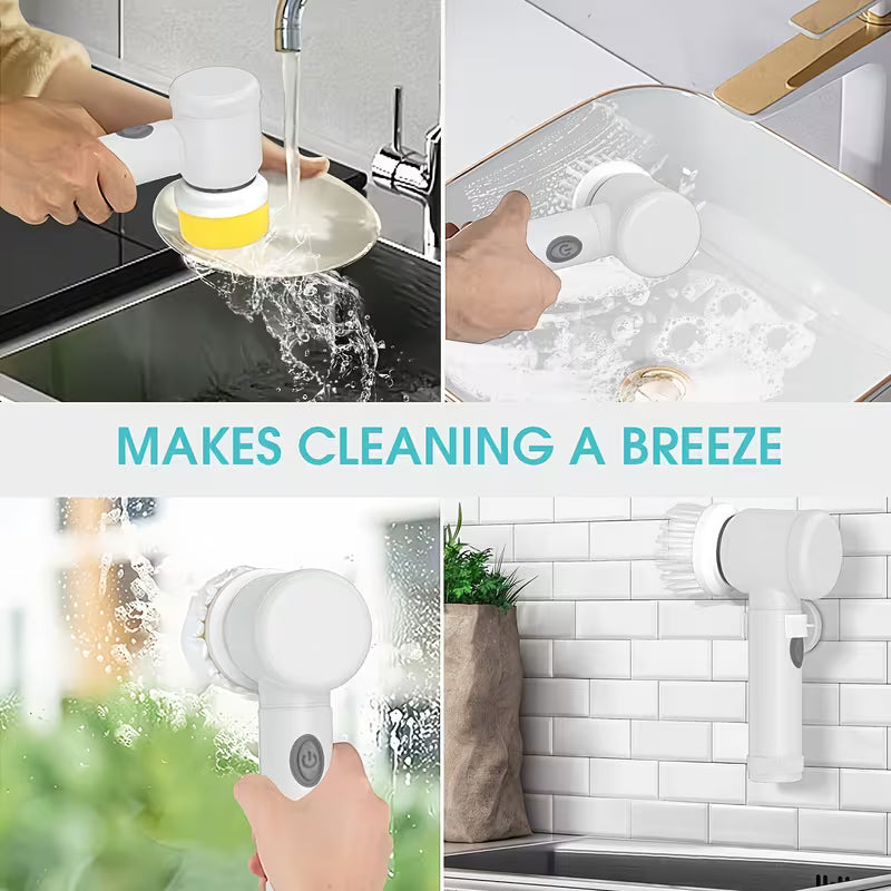 5-in-1 Electric Magic Brush Cleaner