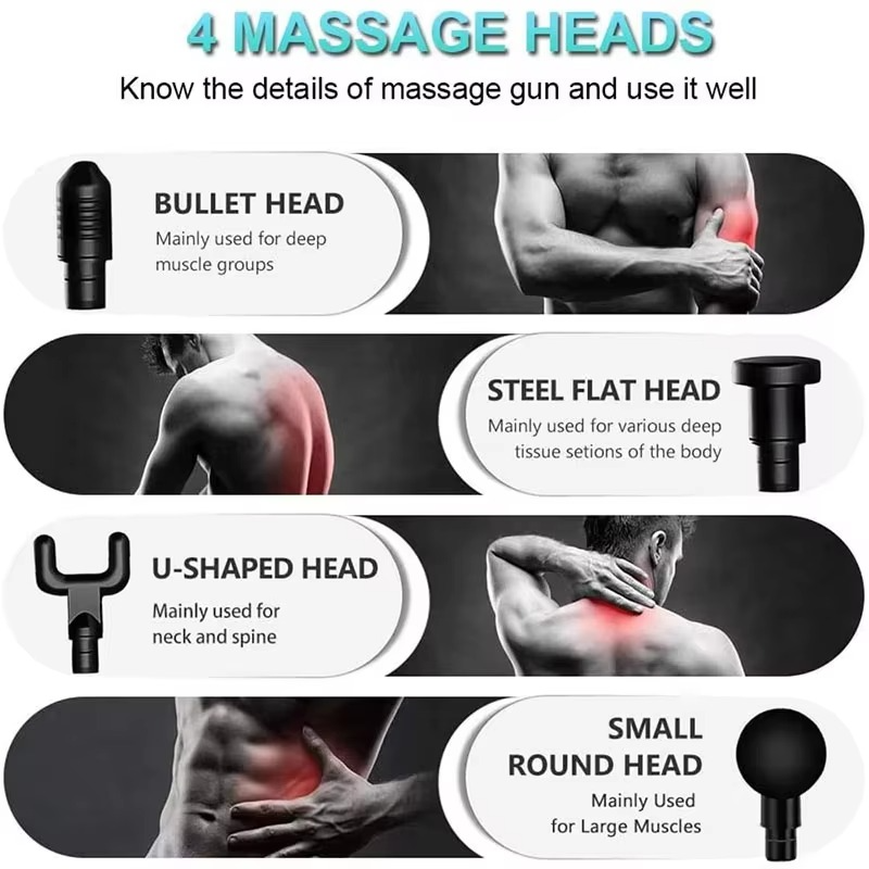 Deep Tissue Impact Massage Gun
