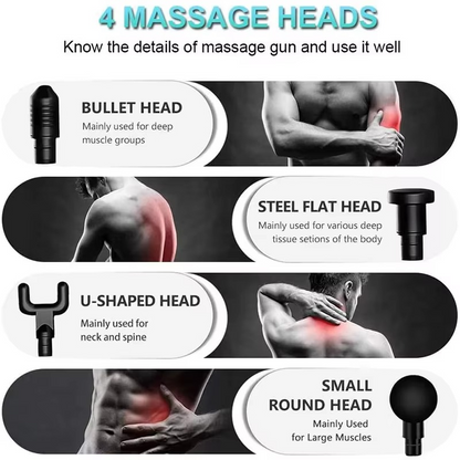 Deep Tissue Impact Massage Gun