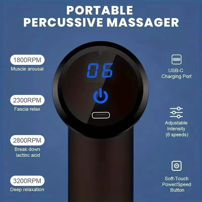 Deep Tissue Impact Massage Gun
