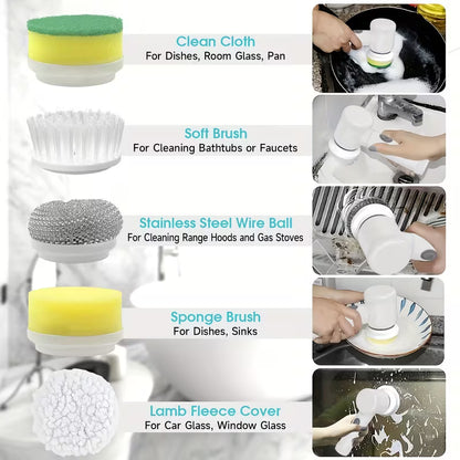 5-in-1 Electric Magic Brush Cleaner
