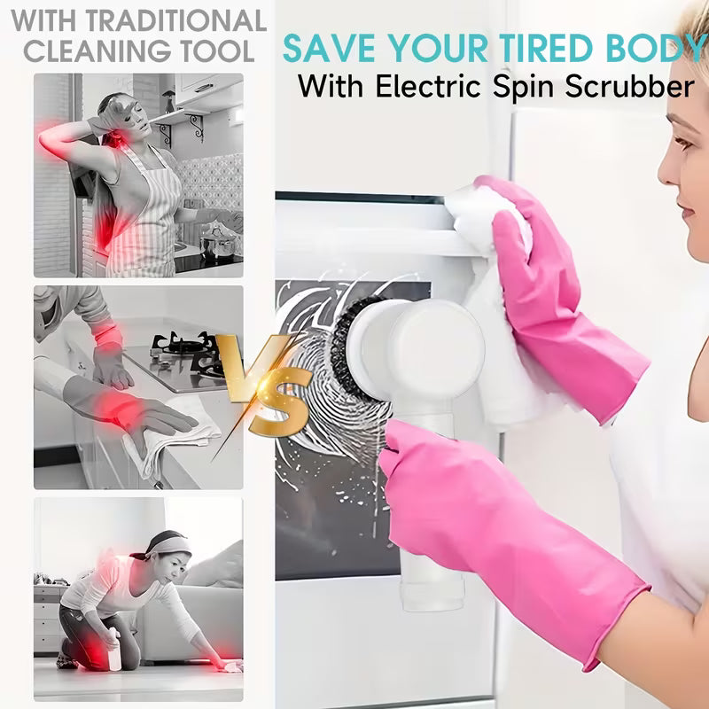 5-in-1 Electric Magic Brush Cleaner
