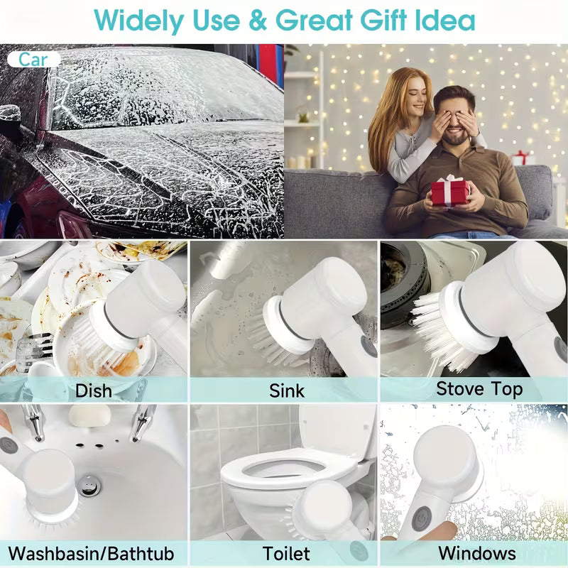 5-in-1 Electric Magic Brush Cleaner