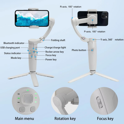 Handheld Gimbal Stabilizer