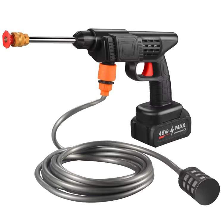 High-Pressure Cordless Car Wash Spray Gun Machine