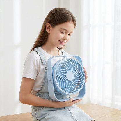 Desktop Dual-Layer Circulating Fan