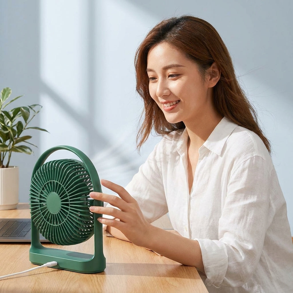 4000mAH USB Portable Rechargeable Fan